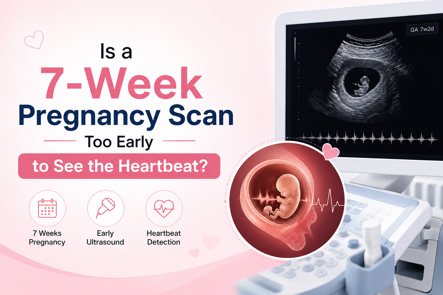 Is a 7-Week Pregnancy Scan Too Early to See the Heartbeat?